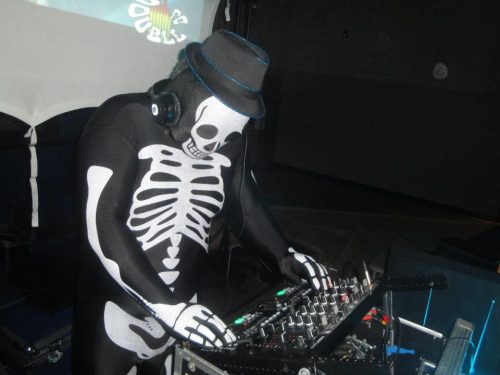 DJ Disc Jockey Halloween Dance Party School Teen