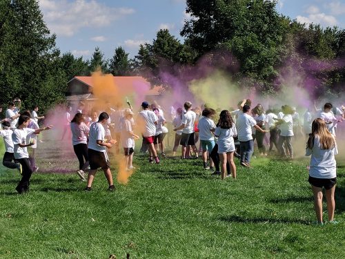 DJ Disc Jockey School Spring Colour Wars Party Markham